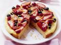 Zitronen-Quark-Kuchen mit Obst Rezept