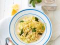Zitronenbandnudeln mit Salbei (vegan) Rezept