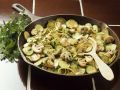 Zucchini-Champignonpfanne Rezept
