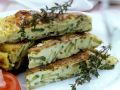 Zucchini-Frittata mit frischem Thymian Rezept