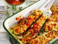 Zucchini mit Grünkernfüllung Rezept
