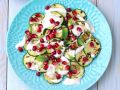 Zucchini mit Joghurt-Dip Rezept