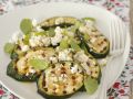 Zucchini vom Grill mit Schafskäse Rezept