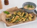 Zucchini-Wedges Rezept