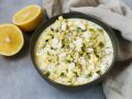 Zucchini-Zitronen-Sauce mit Feta Rezept