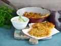 Zucchinikartoffelpuffer mit Quarkdip Rezept