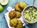 Zucchinipuffer mit Apfel-Kräuter-Tatar Rezept