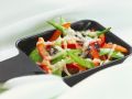 Zuckerschoten-Paprika-Raclette Rezept
