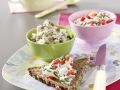 Zweierlei Brotaufstriche: Paprikaquark / Tunfischcreme Rezept