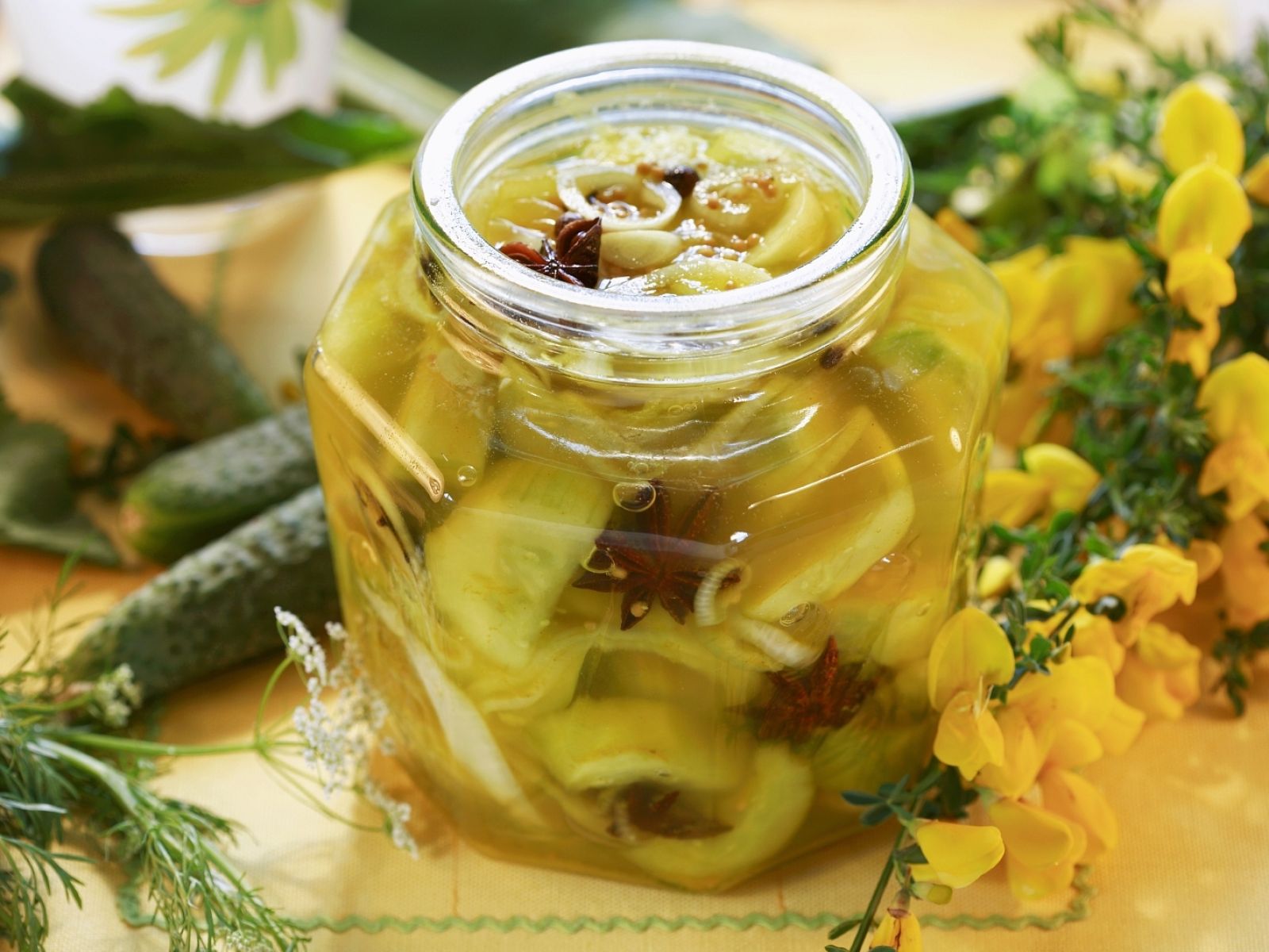 Marinierte Honig Gurken Rezept Eat Smarter