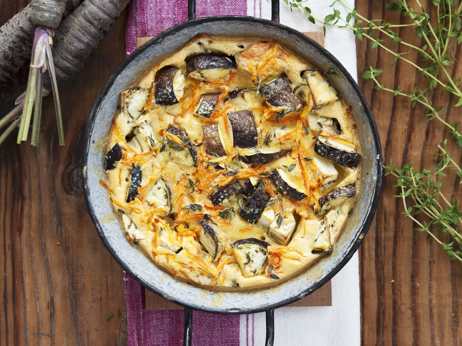 Karotten Auberginen Gratin Rezept Eat Smarter 