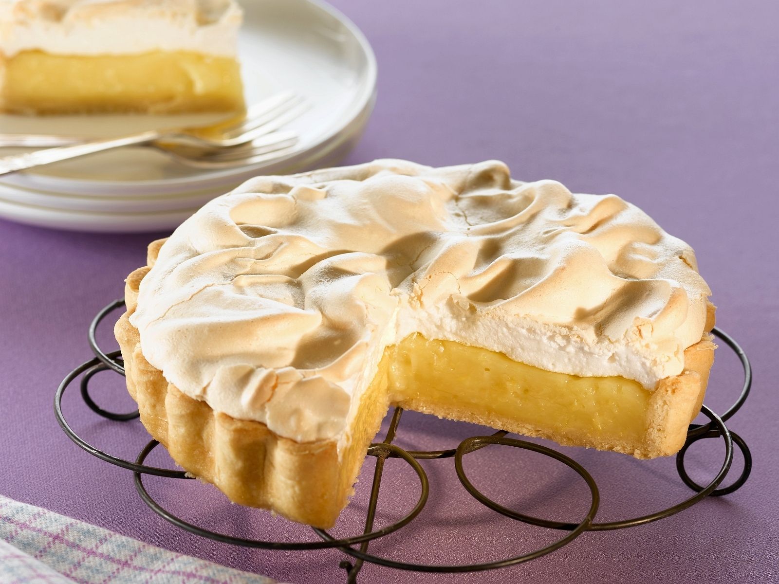 Zitronen Baiser Kuchen Rezept Eat Smarter