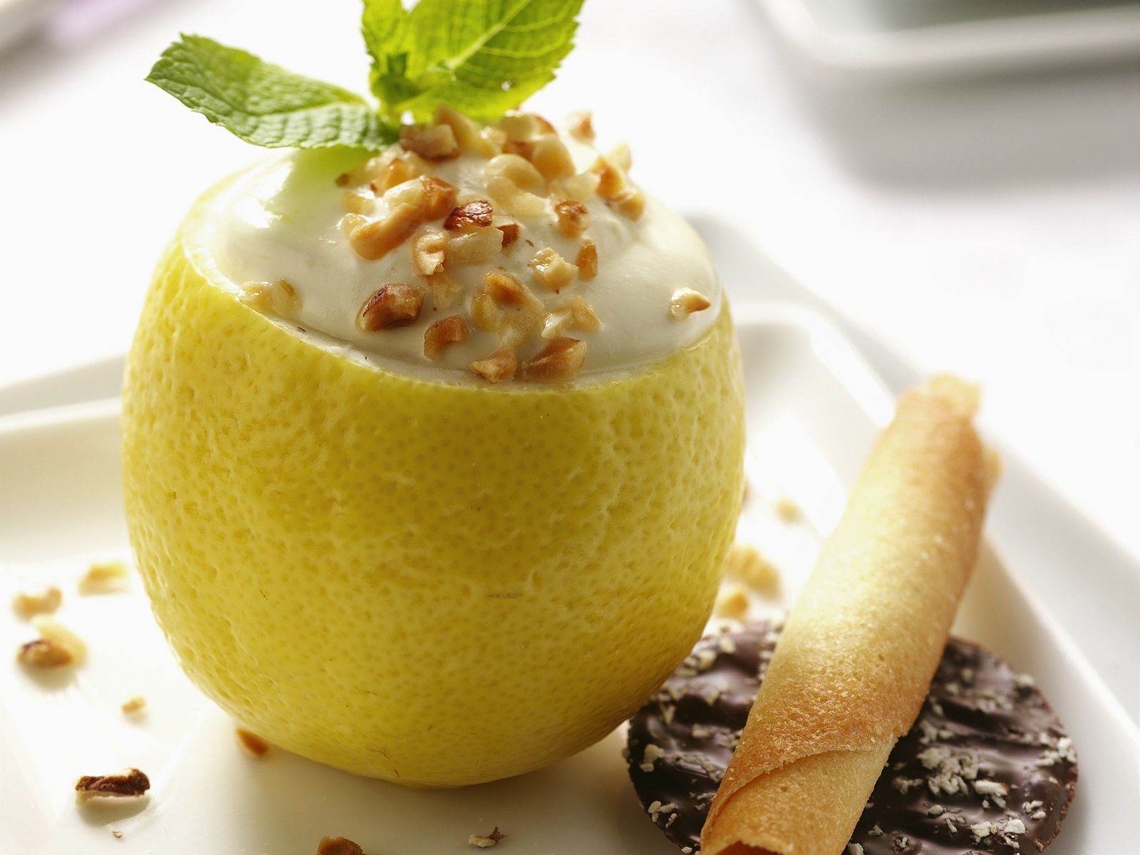 Engelscreme Zitrone Zitrone