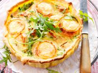 Apfel-Ziegenkäse-Kuchen Rezept