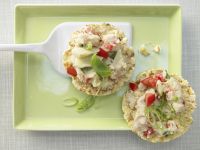 Artischockencreme auf Maiswaffeln Rezept