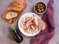 Auberginen-Aufstrich Rezept