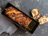 Babka mit Schokolade und Walnüssen Rezept