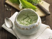 Bärlauchsuppe vegan Rezept