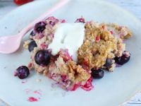 Baked Oats Rezept
