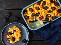 Baked Oats mit Brombeeren Rezept