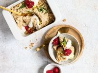 Baked Oats ohne Banane Rezept