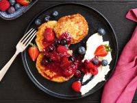 Bananen-Protein-Pancakes Rezept