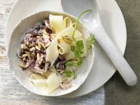 Bandnudeln mit Radicchio Rezept