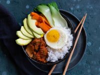 Bibimbap mit Leftover-Reis Rezept