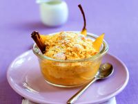 Birnen-Crumble Rezept