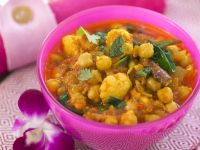 Blumenkohl-Curry mit Kichererbsen Rezept