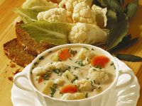 Blumenkohlcremesuppe ohne Kartoffeln Rezept