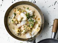 Blumenkohlcurry mit Zander Rezept