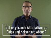 Gibt es gesunde Alternativen zu Chips und Keksen am Abend?