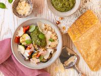 Bowl mit Gemüse und Reis Rezept