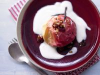 Bratäpfel auf Vanillesauce – smarter Rezept