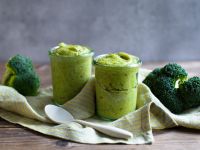 Brokkoli-Kartoffel-Lachs-Brei Rezept