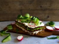 Brottorte mit Frischkäse Rezept