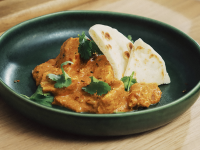 Butter Chicken mit Naan-Brot Rezept