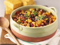 Chili sin Carne mit getrockneten Bohnen Rezept