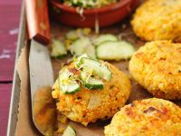 Couscouspuffer mit Salat Rezept