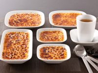 Französische Creme Brulee