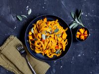 Cremige Kürbis-Pasta Rezept