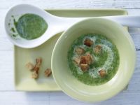 Cremige Spinatsuppe Rezept