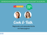 Cook & Talk mit Initiative Milch