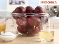 Einfaches Sorbet mit Maracuja