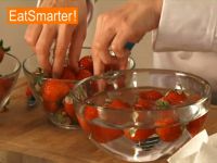 Erdbeeren zubereiten