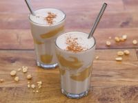 Erdnuss-Bananen-Shake mit Quark Rezept