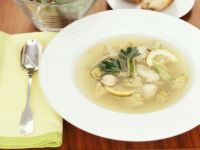 Fischsuppe mit Austern Fischsuppe mit Austern