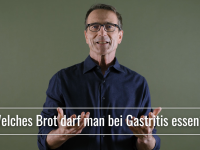 Welches Brot darf man bei Gastritis essen?