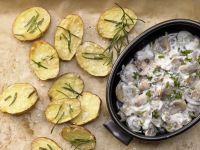 Gebackene Rosmarinkartoffeln Rezept